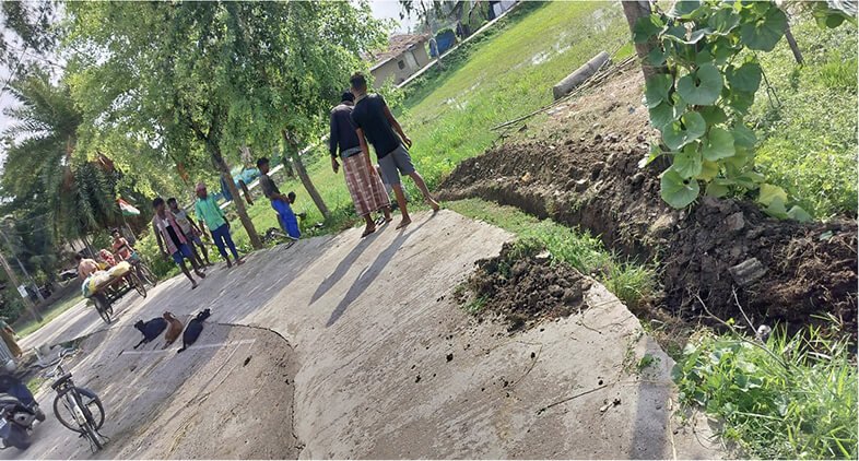HDPE Water Supply Pipeline Work at Kakdwip (PHE Dte.)